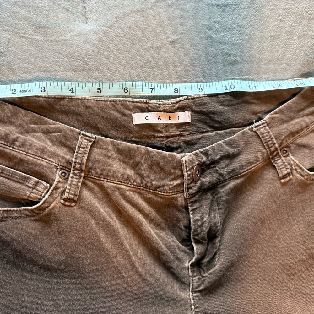 CAbi Brown Women's Flare Jeans - Picture 5 of 8